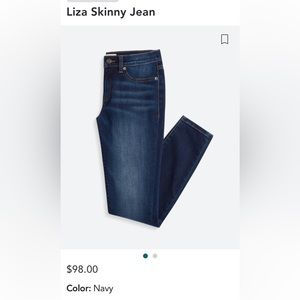 Lila Ryan Liza Skinny Jean - petite sizing